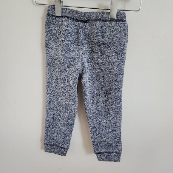 new janie and jack fleece lined heather blue toddler joggers size 2T - Picture 2 of 5